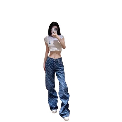 LOU Baggy Damen Jeans